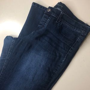 Mossimo dark vintage wash jegging 16 skinny mid